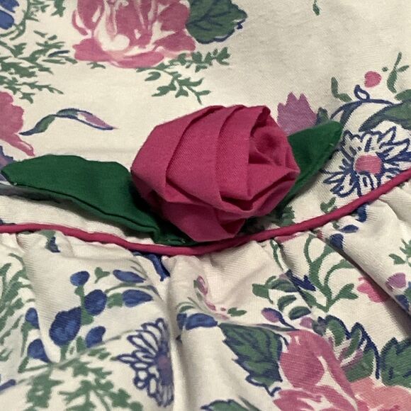 Cuties By Judy One Piece Romper,Size 2 Floral Vintage Great Condition - Picture 3 of 10